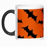 Halloween Card With Bats Flying Pattern Morph Mug