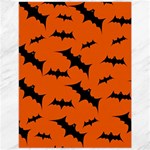 Halloween Card With Bats Flying Pattern Canvas 12  x 16 