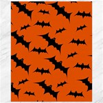 Halloween Card With Bats Flying Pattern Canvas 16  x 20 