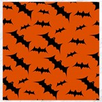 Halloween Card With Bats Flying Pattern Canvas 20  x 20 