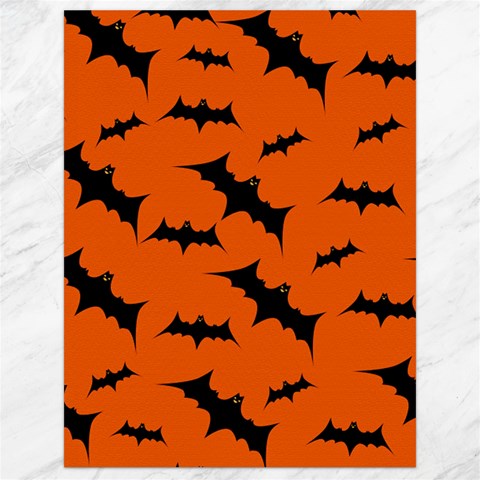 Halloween Card With Bats Flying Pattern Canvas 18  x 24  from ArtsNow.com 17.8 x23.08  Canvas - 1