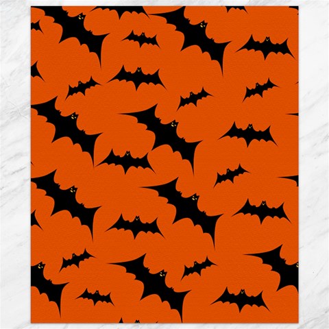 Halloween Card With Bats Flying Pattern Canvas 20  x 24  from ArtsNow.com 19.57 x23.15  Canvas - 1
