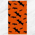 Halloween Card With Bats Flying Pattern Canvas 40  x 72 