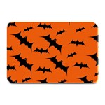Halloween Card With Bats Flying Pattern Plate Mats