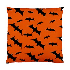 Halloween Card With Bats Flying Pattern Standard Cushion Case (Two Sides) from ArtsNow.com Back