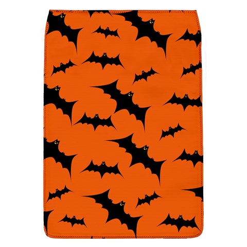 Halloween Card With Bats Flying Pattern Removable Flap Cover (L) from ArtsNow.com Front