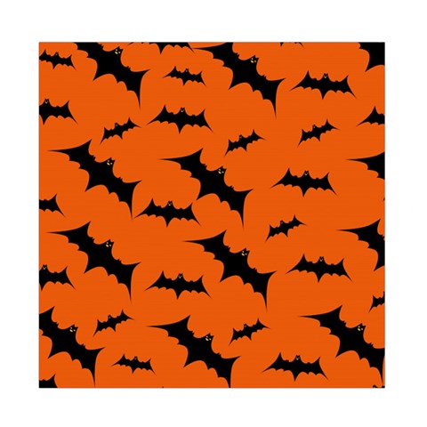 Halloween Card With Bats Flying Pattern Duvet Cover Double Side (Full/ Double Size) from ArtsNow.com Front