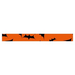 Halloween Card With Bats Flying Pattern Zipper Large Tote Bag from ArtsNow.com Strap