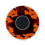 Halloween Card With Bats Flying Pattern On-the-Go Memory Card Reader