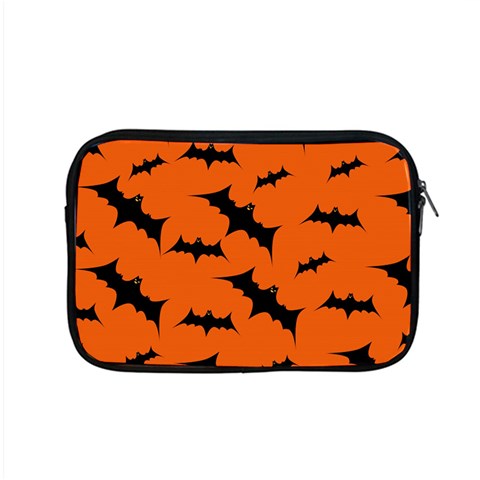 Halloween Card With Bats Flying Pattern Apple MacBook Pro 15  Zipper Case from ArtsNow.com Front