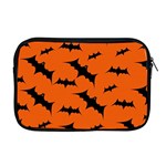 Halloween Card With Bats Flying Pattern Apple MacBook Pro 17  Zipper Case