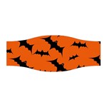 Halloween Card With Bats Flying Pattern Stretchable Headband
