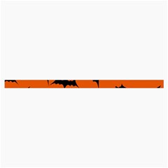 Halloween Card With Bats Flying Pattern Roll Up Canvas Pencil Holder (S) from ArtsNow.com Strap