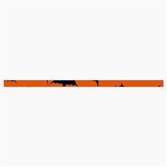 Halloween Card With Bats Flying Pattern Roll Up Canvas Pencil Holder (M) from ArtsNow.com Strap