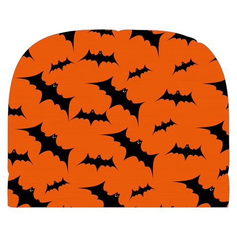 Halloween Card With Bats Flying Pattern Make Up Case (Small) from ArtsNow.com Front