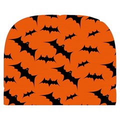 Halloween Card With Bats Flying Pattern Make Up Case (Small) from ArtsNow.com Front