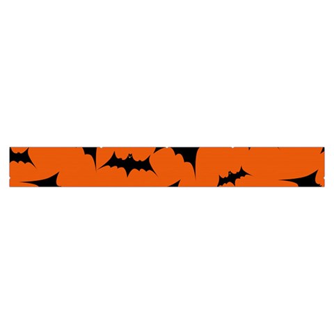 Halloween Card With Bats Flying Pattern Make Up Case (Small) from ArtsNow.com Zipper Tape Front