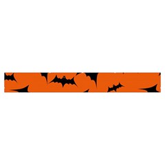 Halloween Card With Bats Flying Pattern Make Up Case (Small) from ArtsNow.com Zipper Tape Back