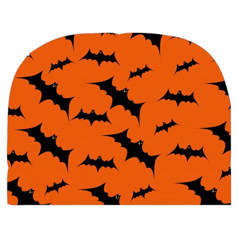 Halloween Card With Bats Flying Pattern Make Up Case (Medium) from ArtsNow.com Back