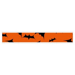 Halloween Card With Bats Flying Pattern Make Up Case (Medium) from ArtsNow.com Zipper Front