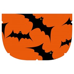 Halloween Card With Bats Flying Pattern Make Up Case (Large) from ArtsNow.com Side Right