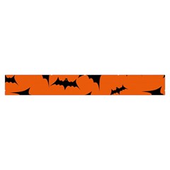 Halloween Card With Bats Flying Pattern Make Up Case (Large) from ArtsNow.com Zipper Front