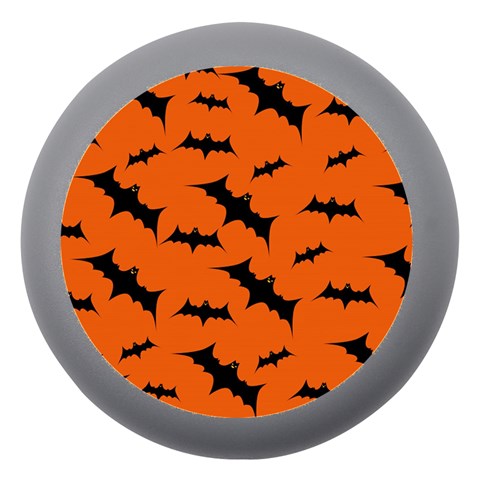 Halloween Card With Bats Flying Pattern Dento Box with Mirror from ArtsNow.com Front