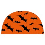 Halloween Card With Bats Flying Pattern Anti Scalding Pot Cap