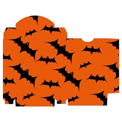 Halloween Card With Bats Flying Pattern Playing Cards Single Design (Rectangle) with Custom Box from ArtsNow.com Poker Box