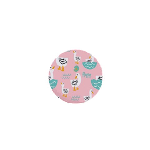 Cute Owl Doodles With Moon Star Seamless Pattern 1  Mini Magnets from ArtsNow.com Front