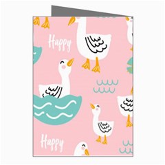 Cute Owl Doodles With Moon Star Seamless Pattern Greeting Card from ArtsNow.com Right