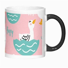 Cute Owl Doodles With Moon Star Seamless Pattern Morph Mug from ArtsNow.com Right