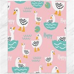 Cute Owl Doodles With Moon Star Seamless Pattern Canvas 16  x 20 