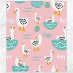 Cute Owl Doodles With Moon Star Seamless Pattern Canvas 20  x 24 