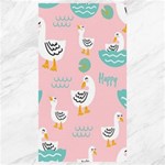 Cute Owl Doodles With Moon Star Seamless Pattern Canvas 40  x 72 