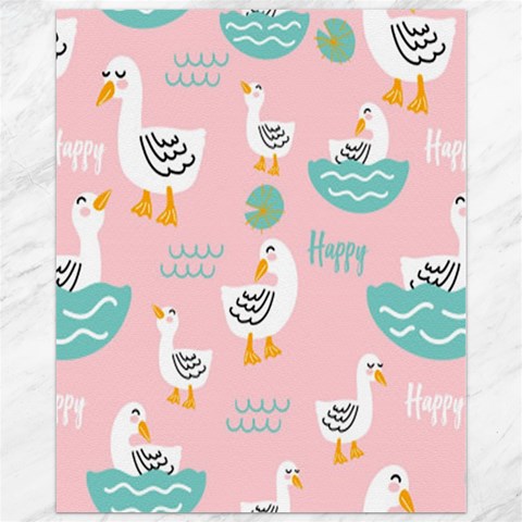 Cute Owl Doodles With Moon Star Seamless Pattern Canvas 11  x 14  from ArtsNow.com 10.95 x13.48  Canvas - 1