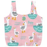 Cute Owl Doodles With Moon Star Seamless Pattern Full Print Recycle Bag (XL)