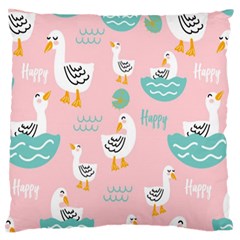 Cute Owl Doodles With Moon Star Seamless Pattern Standard Premium Plush Fleece Cushion Case (Two Sides) from ArtsNow.com Back