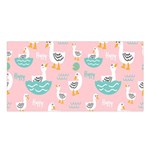 Cute Owl Doodles With Moon Star Seamless Pattern Satin Shawl 45  x 80 