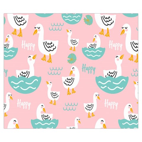 Cute Owl Doodles With Moon Star Seamless Pattern Zipper Large Tote Bag from ArtsNow.com Back
