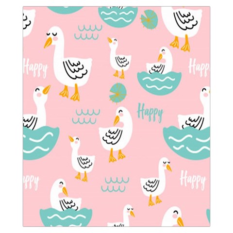 Cute Owl Doodles With Moon Star Seamless Pattern Drawstring Pouch (XS) from ArtsNow.com Front