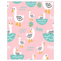 Cute Owl Doodles With Moon Star Seamless Pattern Drawstring Pouch (XL) from ArtsNow.com Back