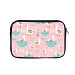 Cute Owl Doodles With Moon Star Seamless Pattern Apple MacBook Pro 15  Zipper Case