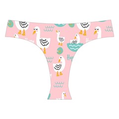 Cute Owl Doodles With Moon Star Seamless Pattern Cross Back Hipster Bikini Set from ArtsNow.com Front Under