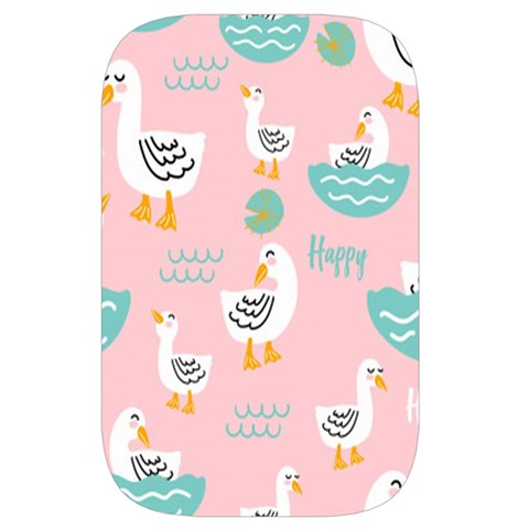Cute Owl Doodles With Moon Star Seamless Pattern Waist Pouch (Large) from ArtsNow.com Front
