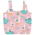 Cute Owl Doodles With Moon Star Seamless Pattern Full Print Recycle Bag (XXXL)