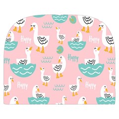 Cute Owl Doodles With Moon Star Seamless Pattern Make Up Case (Small) from ArtsNow.com Back