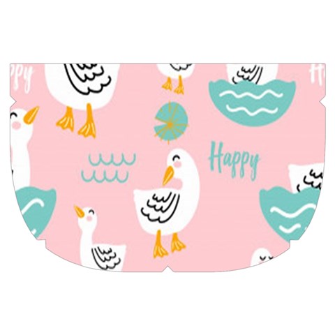 Cute Owl Doodles With Moon Star Seamless Pattern Make Up Case (Small) from ArtsNow.com Side Right