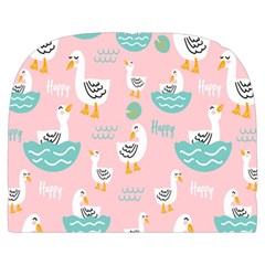 Cute Owl Doodles With Moon Star Seamless Pattern Make Up Case (Large) from ArtsNow.com Back