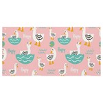 Cute Owl Doodles With Moon Star Seamless Pattern Banner and Sign 8  x 4 
